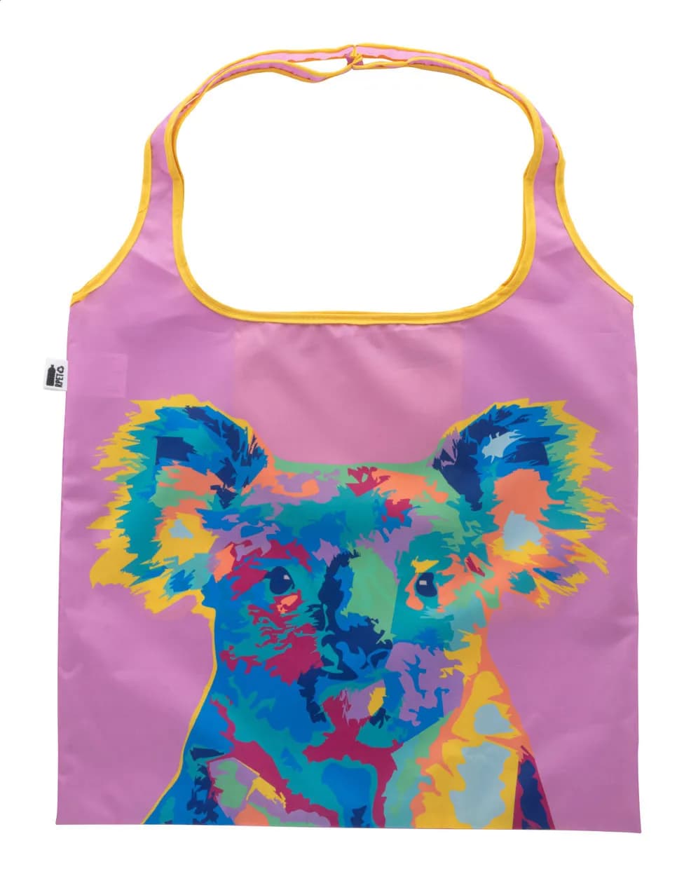 Individuelle RPET Einkaufstasche - SuboShop Fold II - weiß