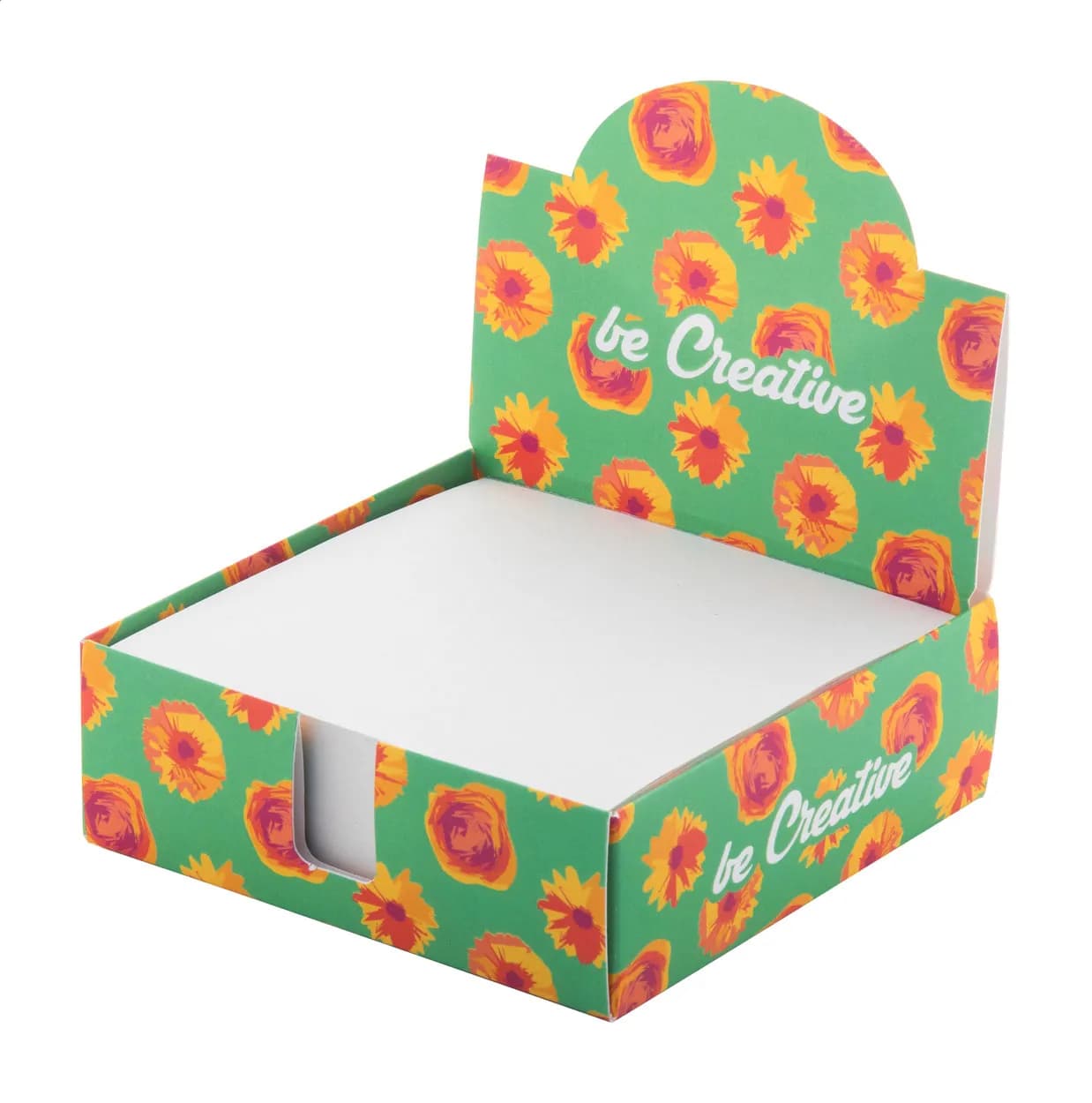 Individueller Memo-Würfel - Jotty - weiß