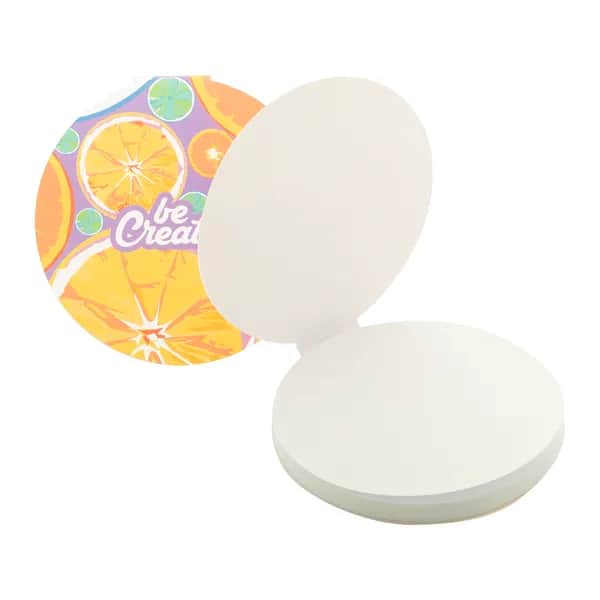 Individuelle Haftnotizen - CreaStick Circle - weiß