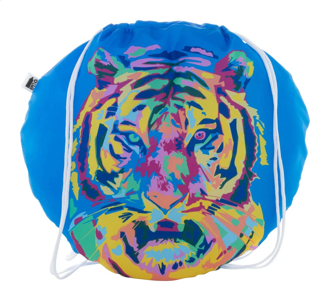 Individueller Turnbeutel - CreaDraw Circle - weiß (-01)