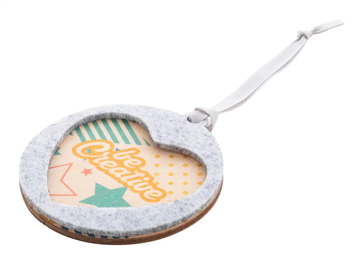 Weihnachtsbaumanhänger, Weihnachtsbaum - CreaFelt Tree - grau (-E)