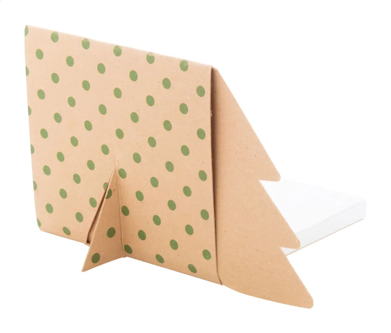 Individueller Haftnotizblock, Weihnachtsbaum - CreaStick Xmas Eco - natur (-A)