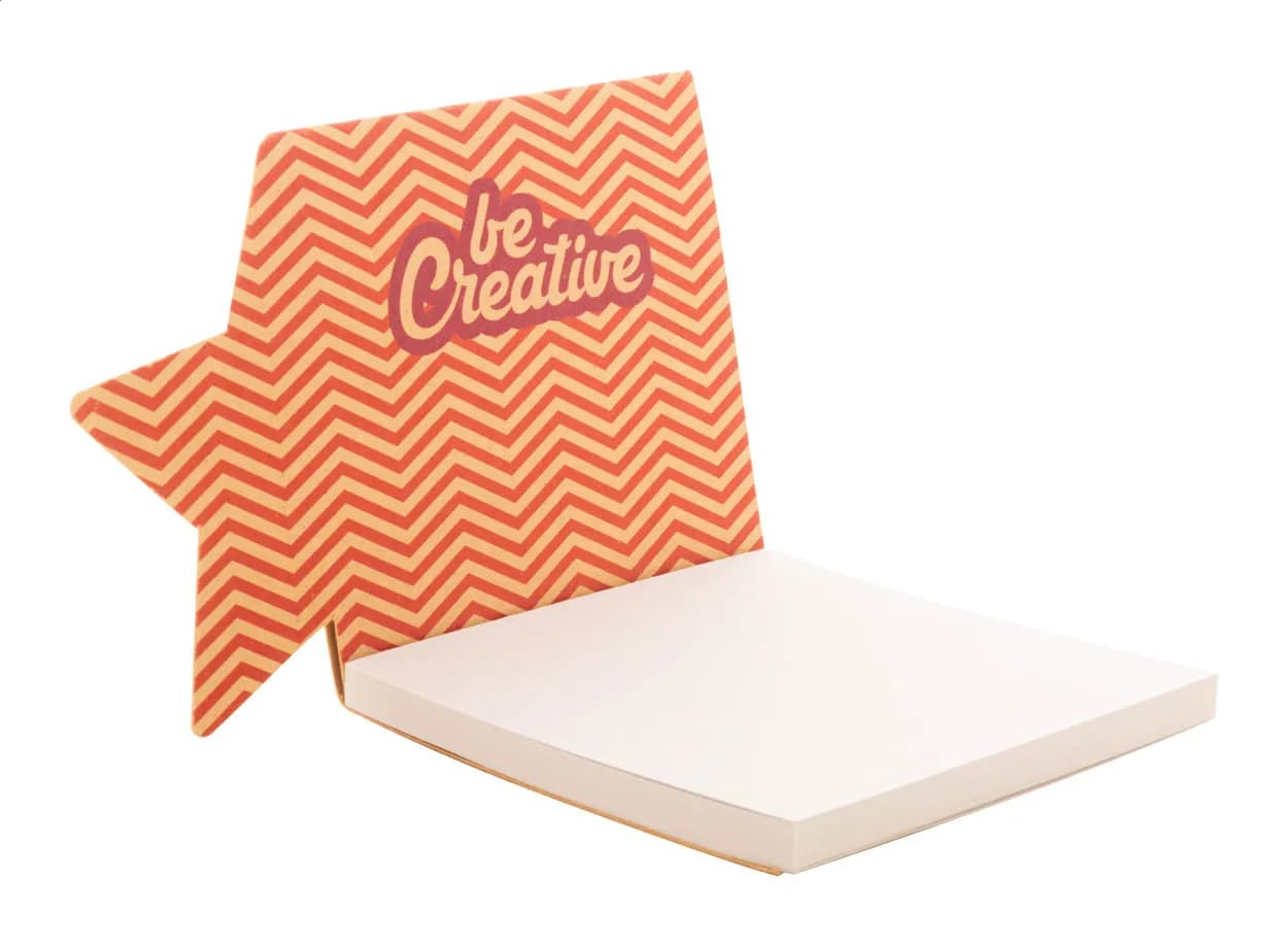 Individueller Haftnotizblock, Weihnachtsbaum - CreaStick Xmas Eco - natur (-B)