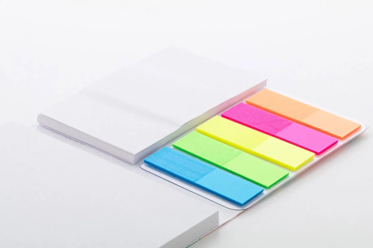 Individueller Haftnotizblock - CreaStick Seed Combo A - weiß