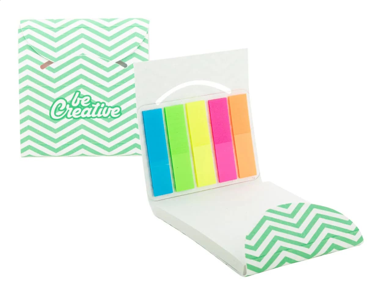 Individueller Haftnotizblock - CreaStick Seed Combo C - weiß