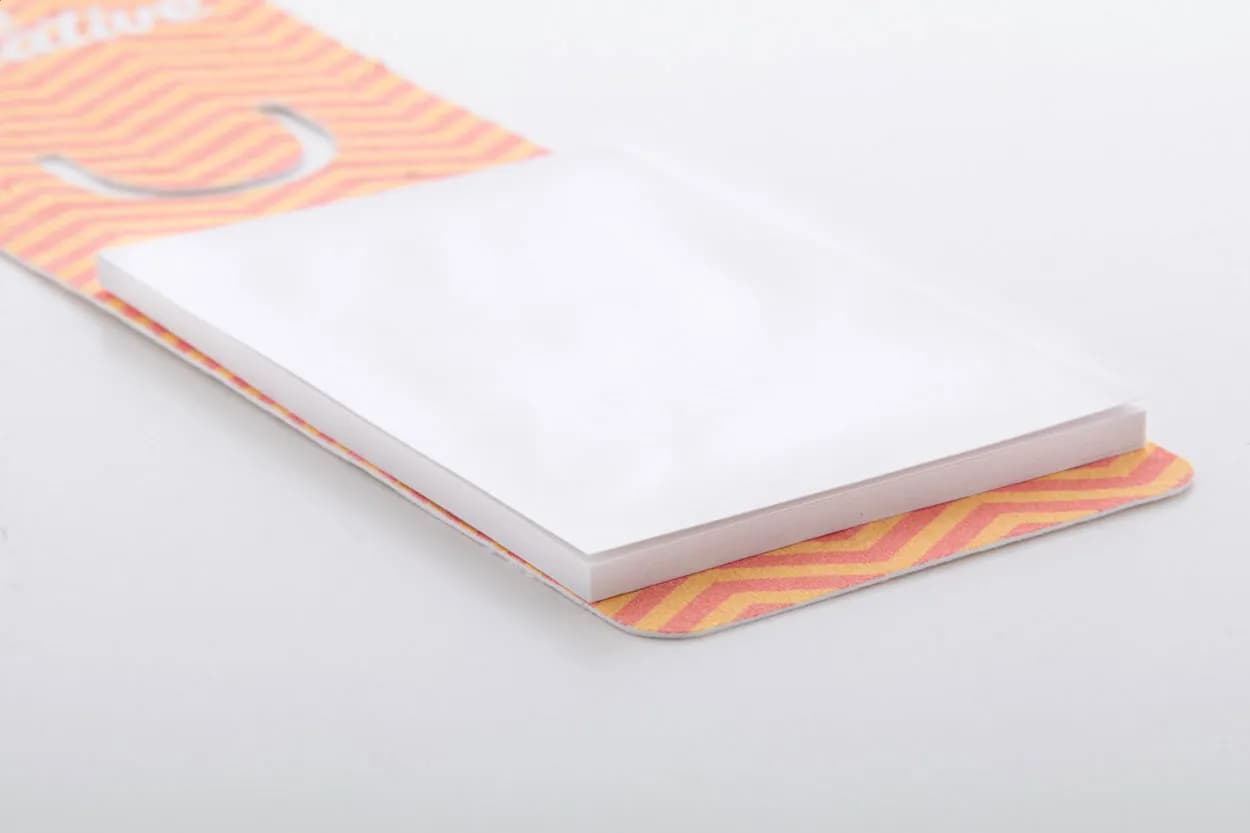 Individuelles Lesezeichen - CreaStick Seed Mark B - weiß