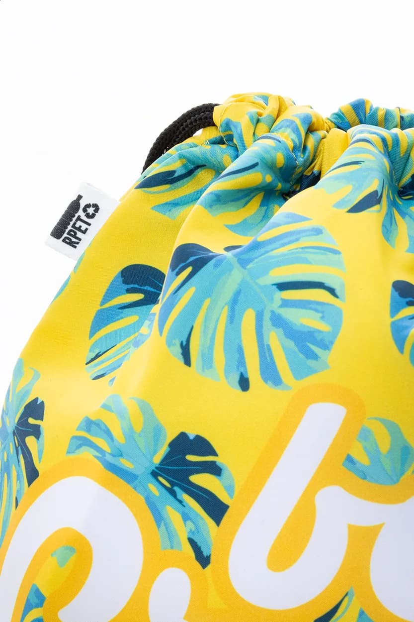 Individuell bedruckbare Kühl-Kordelzugtasche - CreaCool Draw - schwarz (-10)