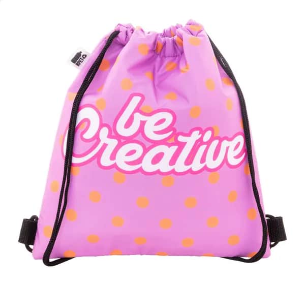 Individuell bedruckbare Kühl-Kordelzugtasche für Kinder - CreaCool Draw Kids - schwarz (-10)