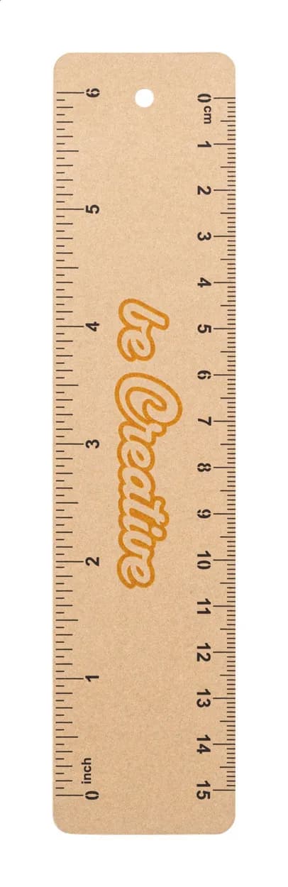 Individuelles Lineal aus Papier - Samler Eco - natur