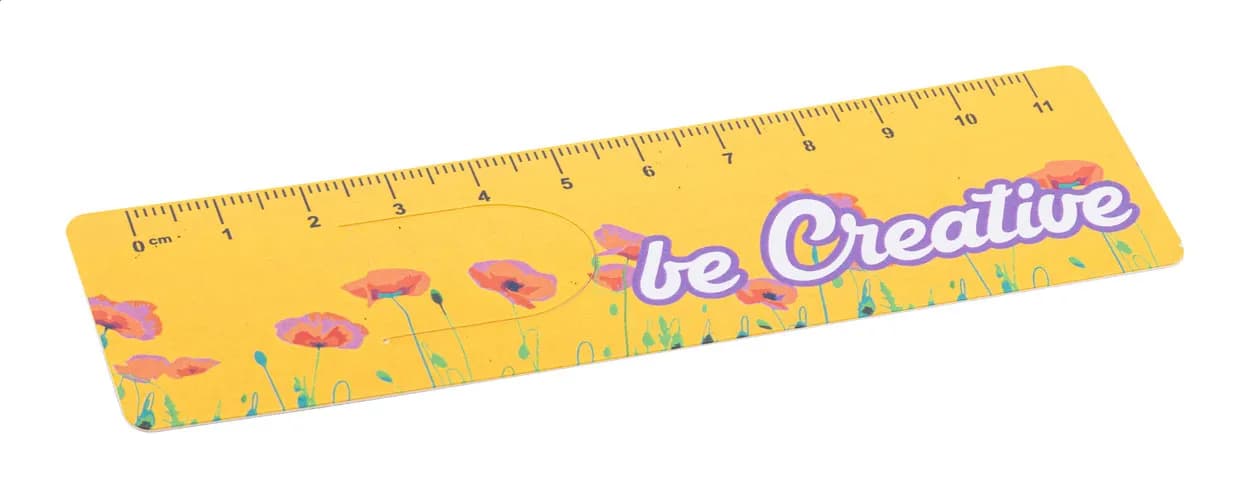 Individuelles Lesezeichen aus Papier - Bamler - weiß