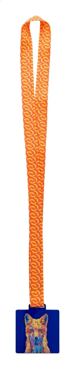 Individuelle Medaille - Subdal Colour Square - blau/transparent (-06T)