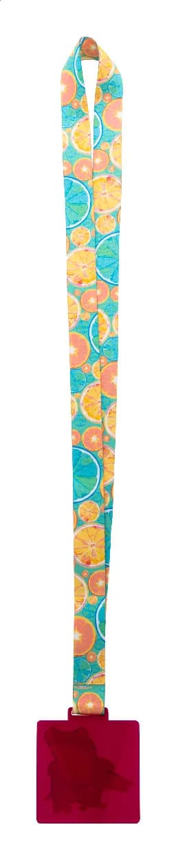 Individuelle Medaille - Subdal Colour Square - pink/transparent (-25T)