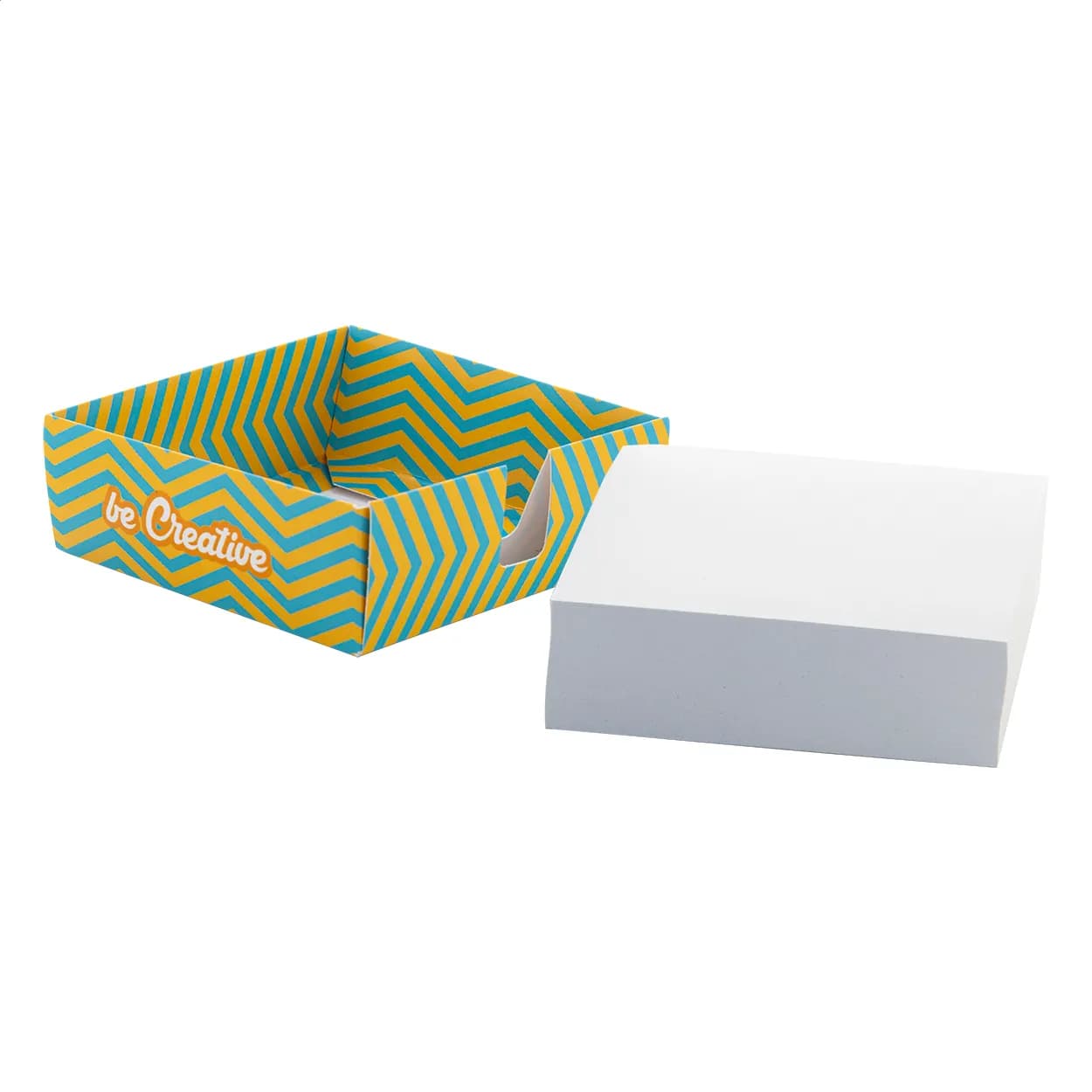 Individueller Notizwürfel - Notty - weiß