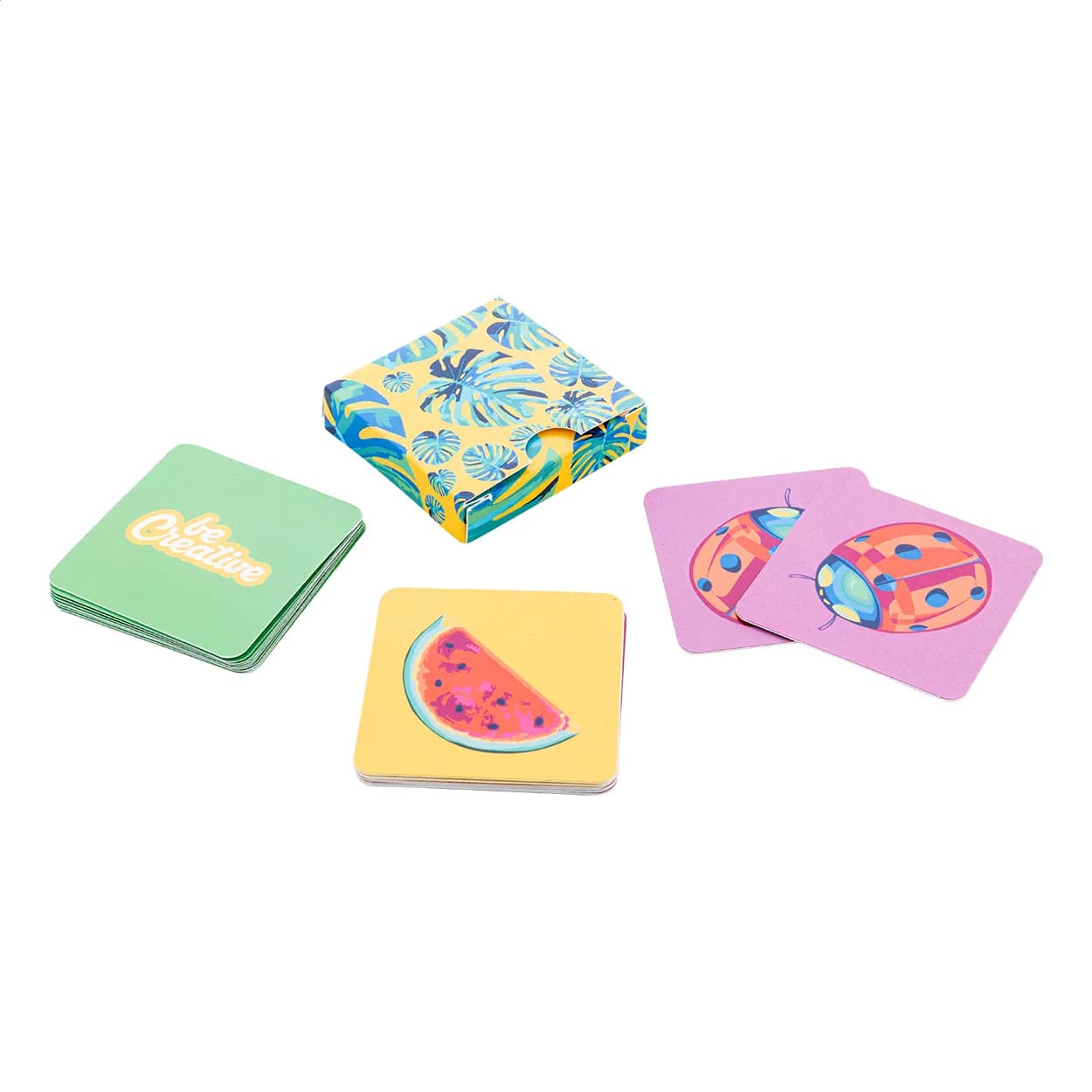 Individuelles Memory-Spiel - Minimor Creative - weiß