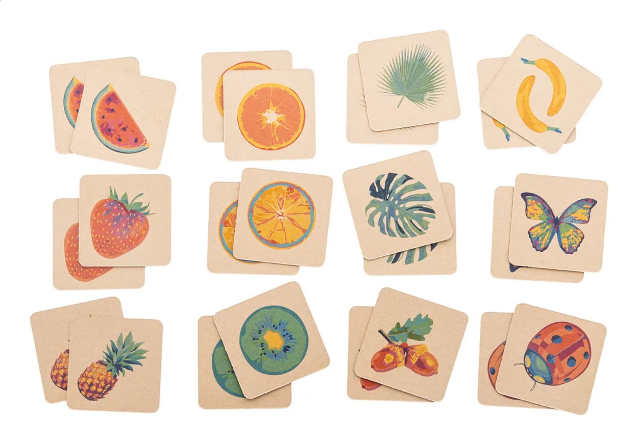 Individuelles Memory-Spiel - Minimor Eco Creative - natur