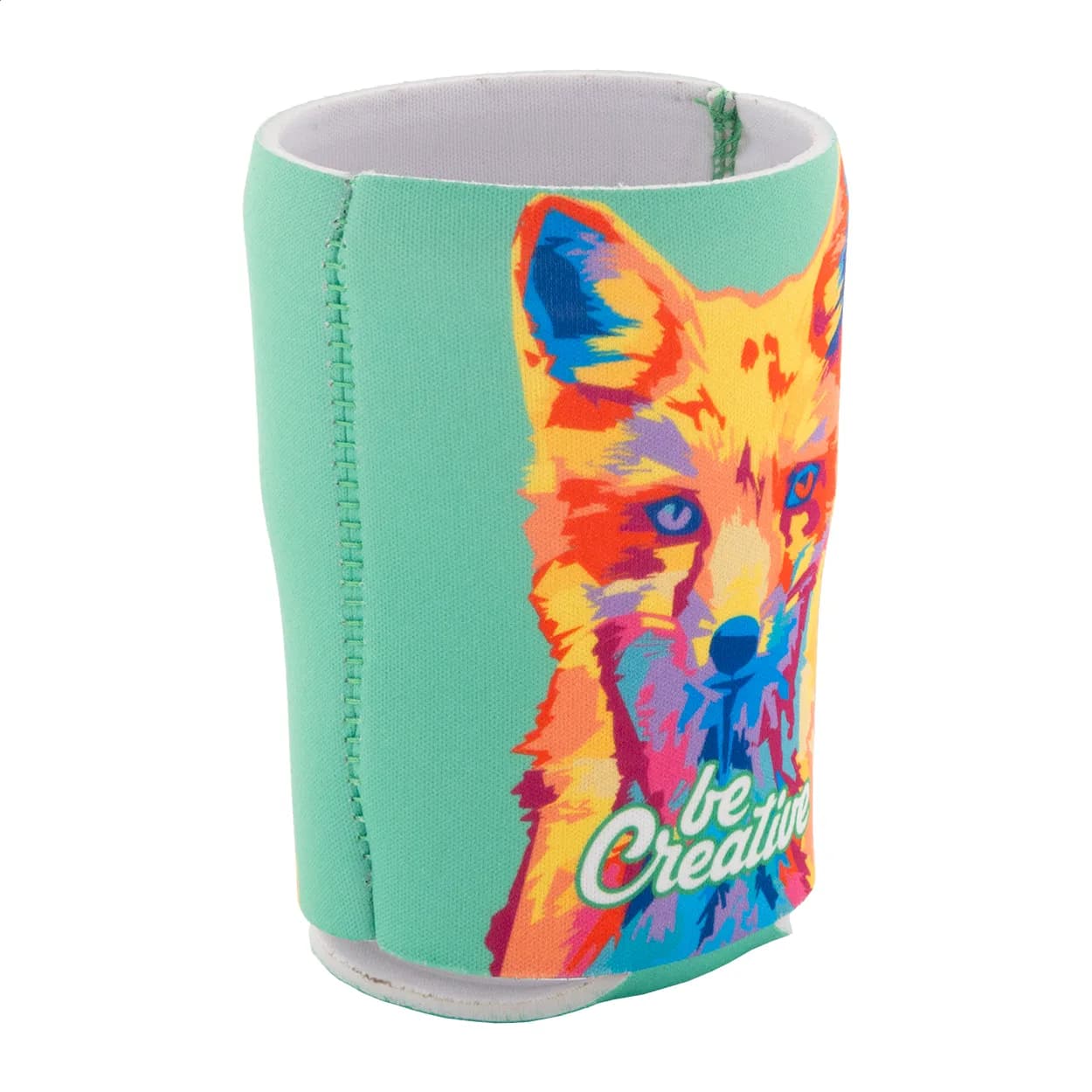 RPET Dosenkühler - PrintCan - weiß