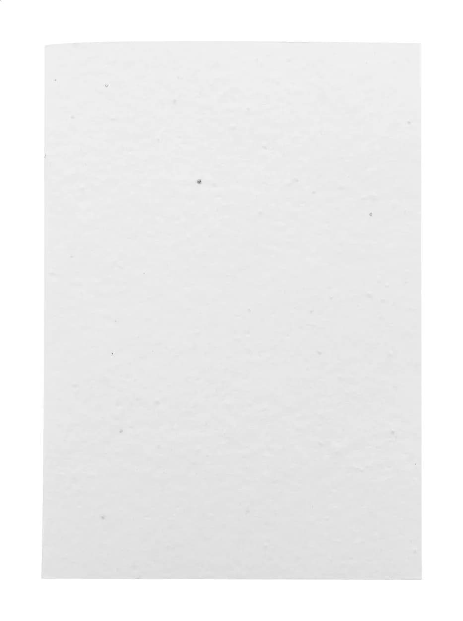 individuelles Saatpapier-Notizbuch - CreaNote A5 Seed - weiß