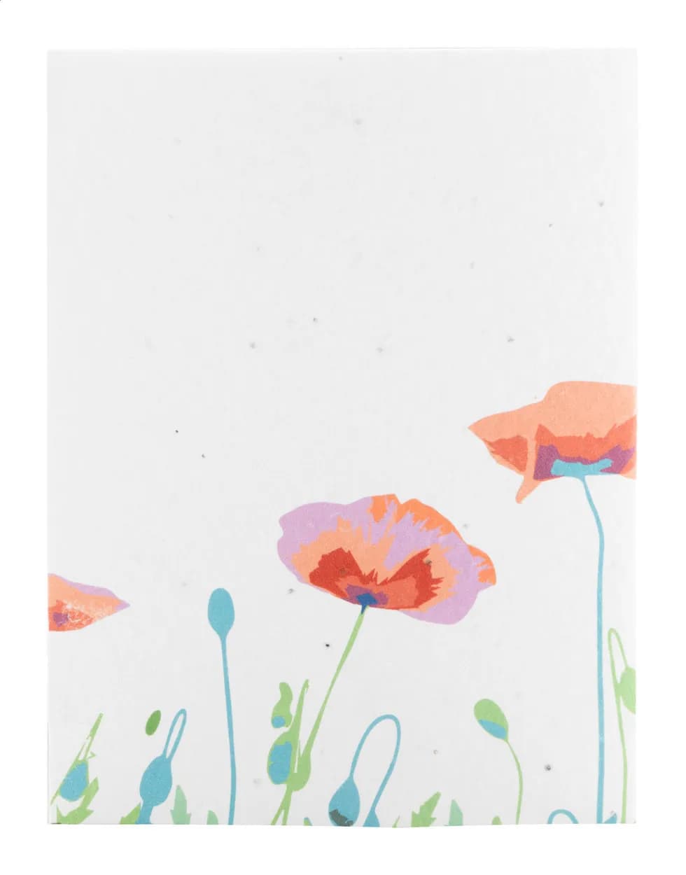 individuelles Saatpapier-Notizbuch - CreaNote Plus A5 Seed - weiß