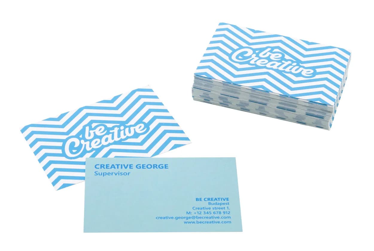 Individuelle, reißfeste Visitenkarten - Visicard Safe - weiß