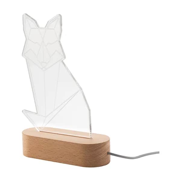 LED-Trophäe - Woodify - transparent (-E)