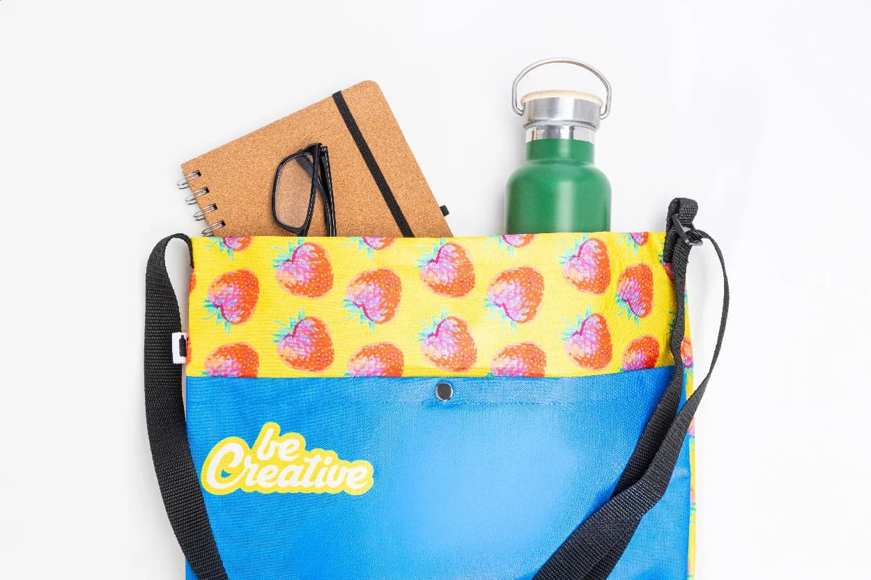 individuelle Umhängetasche RPET - SuboBag Shoulder - schwarz (-10)