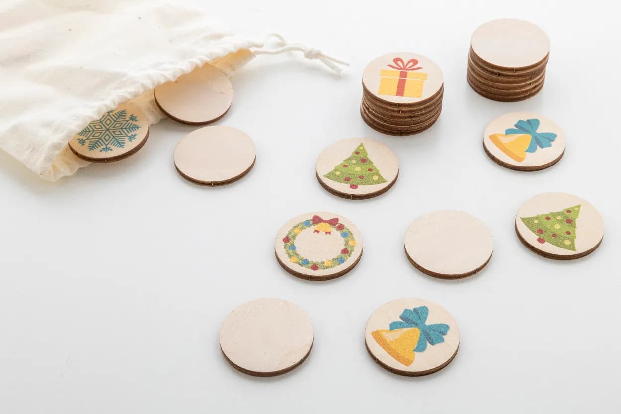 Weihnachts-Memory-Spiel - Junoppi - natur