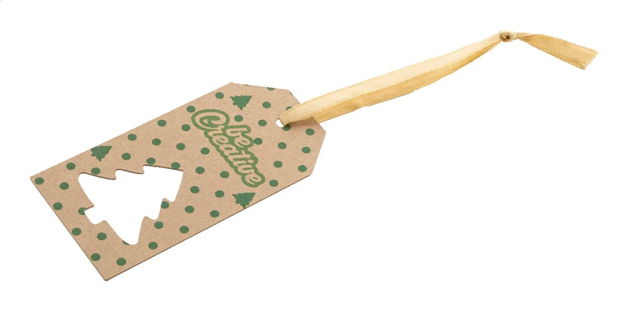 Geschenkanhänger, Stern - PrinTag Plus Eco - weiß (-B)