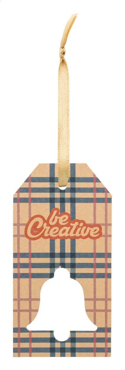 Geschenkanhänger, Stern - PrinTag Plus Eco - weiß (-C)