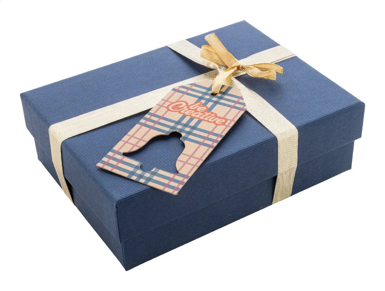 Geschenkanhänger, Stern - PrinTag Plus Eco - weiß (-C)