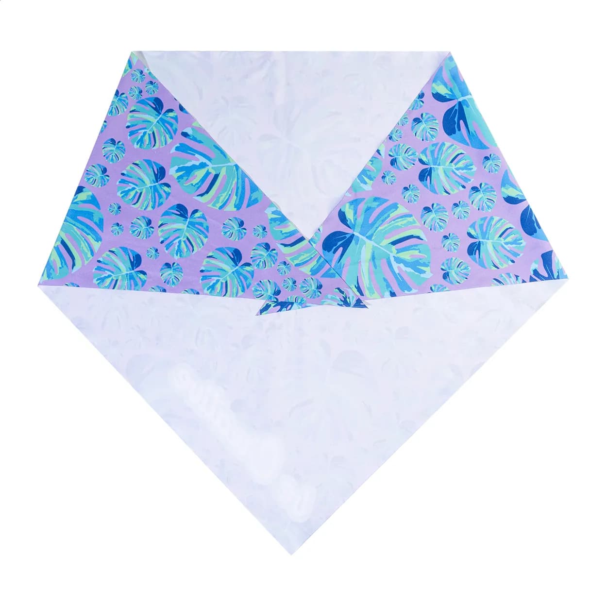 Individuelles Kopftuch - TriScarf - weiß