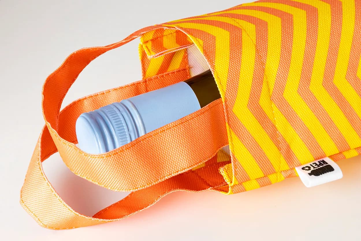 individuelle Weintasche, RPET - SuboShop Vino - weiß