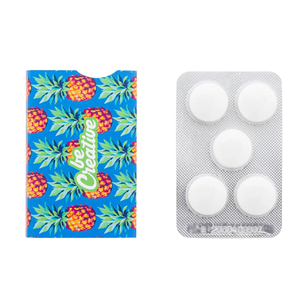 Minzbonbons in individuaeller Verpackung - CreaMint 5 - weiß