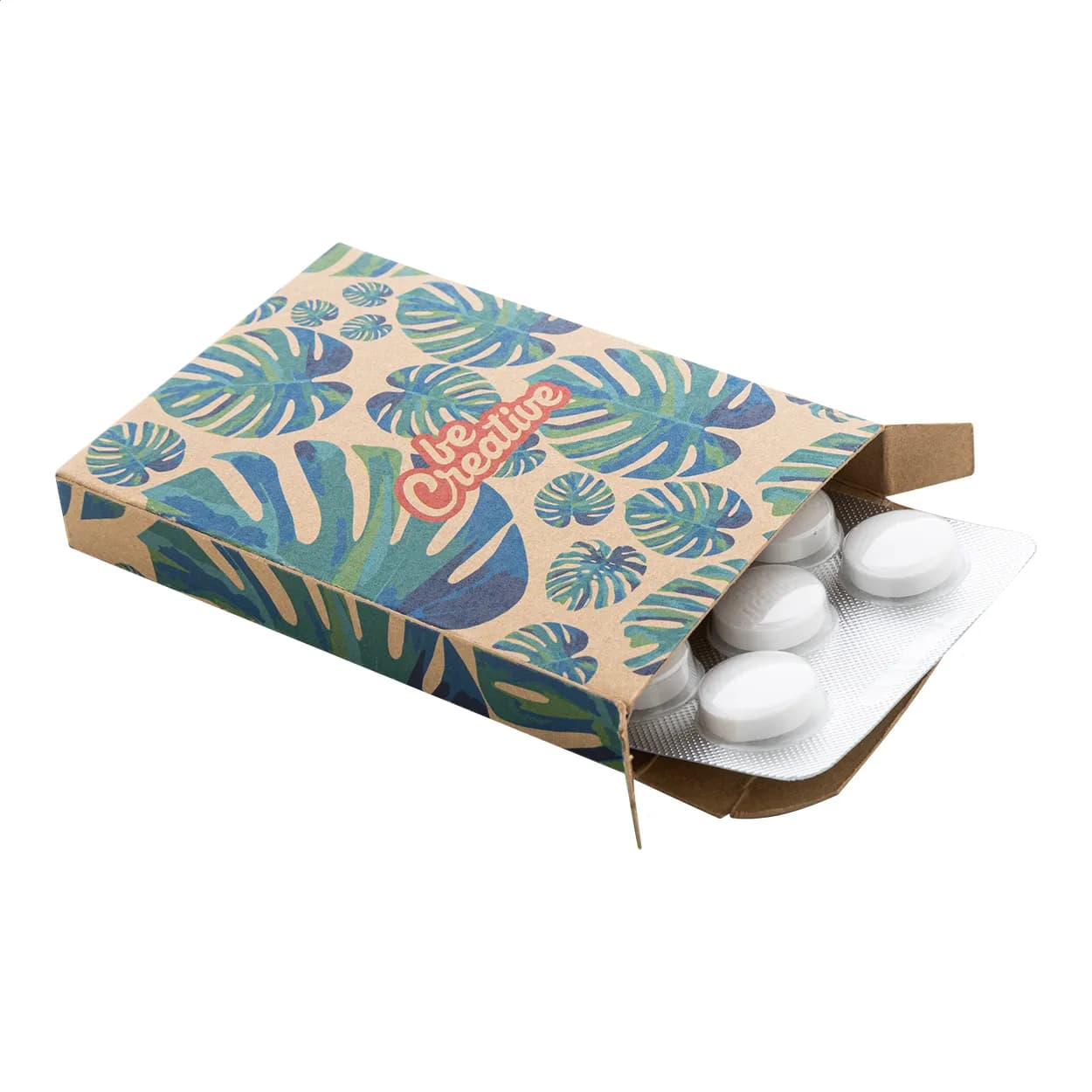 Minzbonbons in individuaeller Verpackung - CreaMint 10 Eco - natur