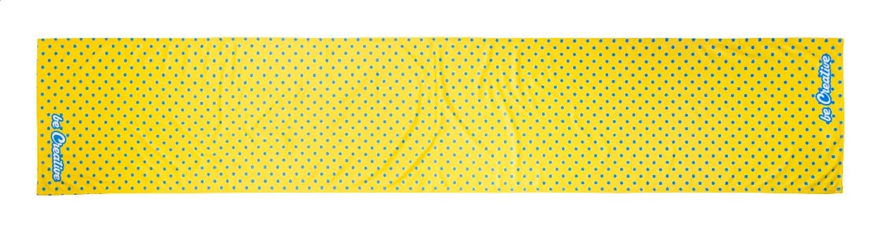 individueller Tischläufer RPET - PrinTable L - weiß