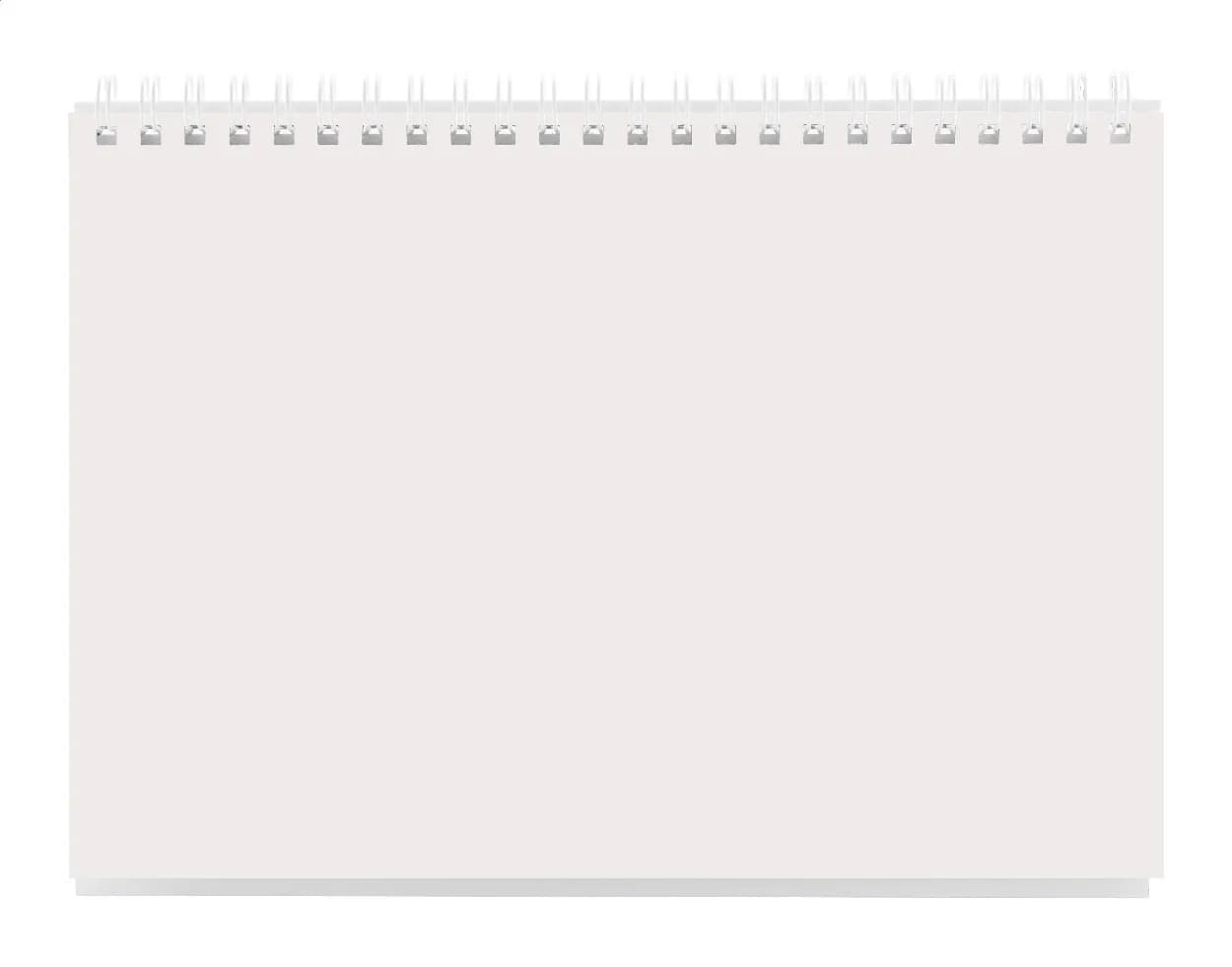 Individueller Tischkalender - CreaDate Desk - weiß