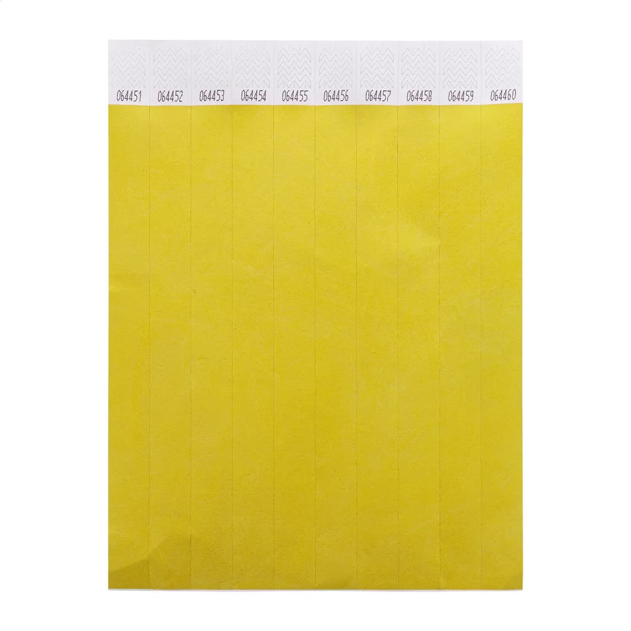 Einlassbänder (10 Stk.) - Wristvek - gelb (-02)