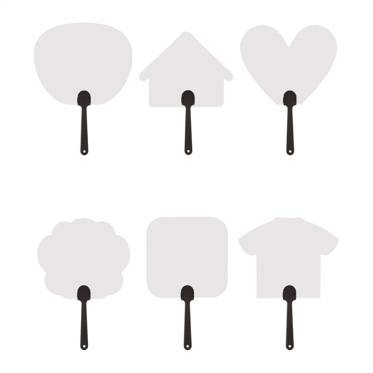 Fächer in Einzelform - Digibreeze - schwarz (-10)