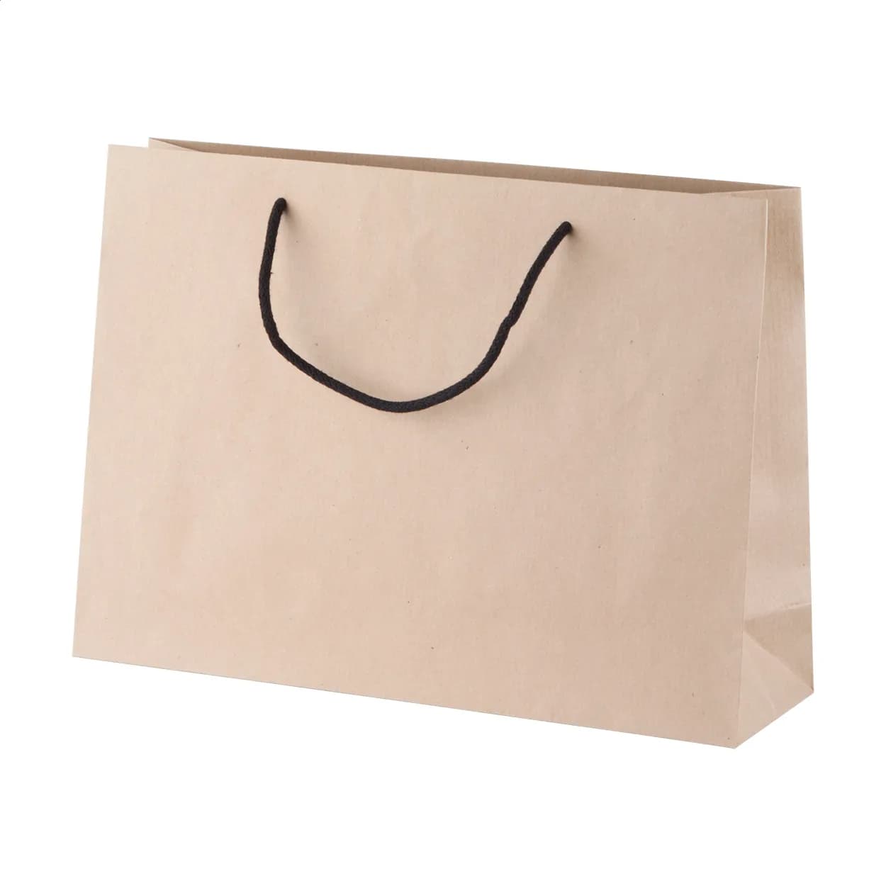 Papiertasche, horizontal - CreaShop H - weiß