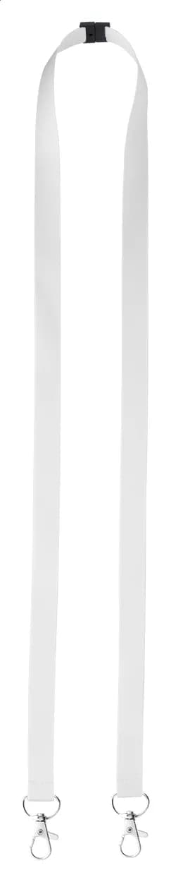 Sublimations-Lanyard - Subyard 15 Double Safe - weiß