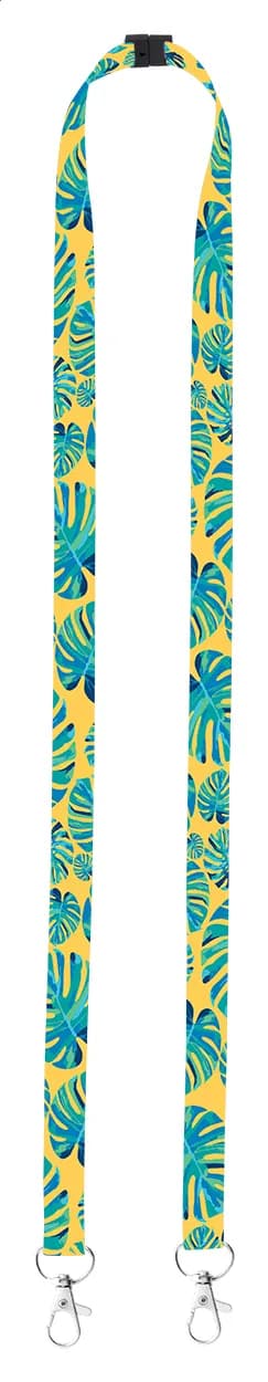 Sublimations-Lanyard - Subyard 15 Double Safe - weiß