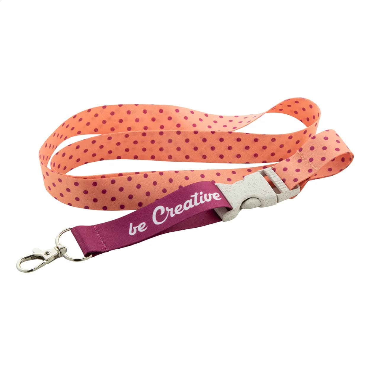 Sublimations-Lanyard - Subyard C Eco - weiß