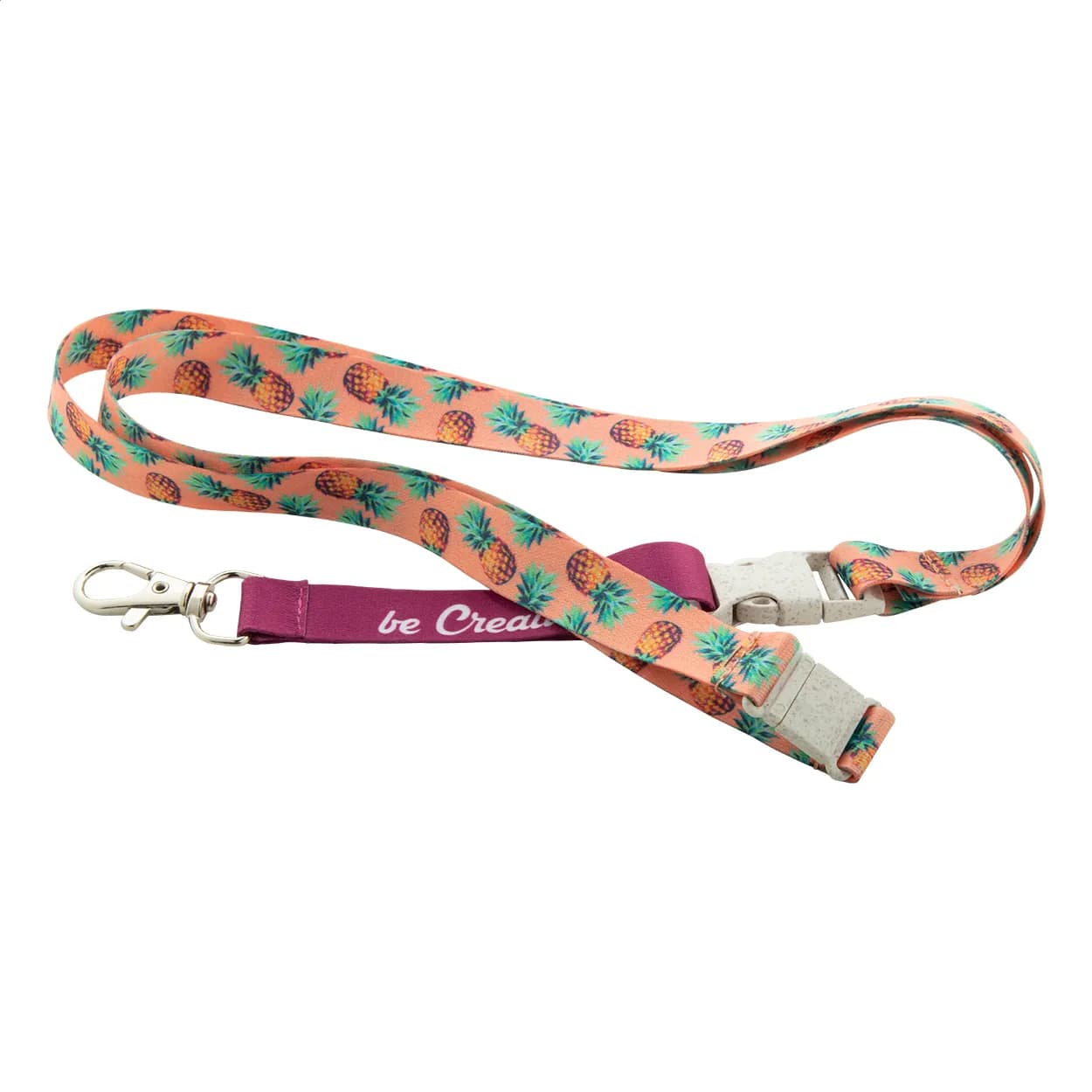 Sublimations-Lanyard - Subyard 15 C Safe Eco - weiß