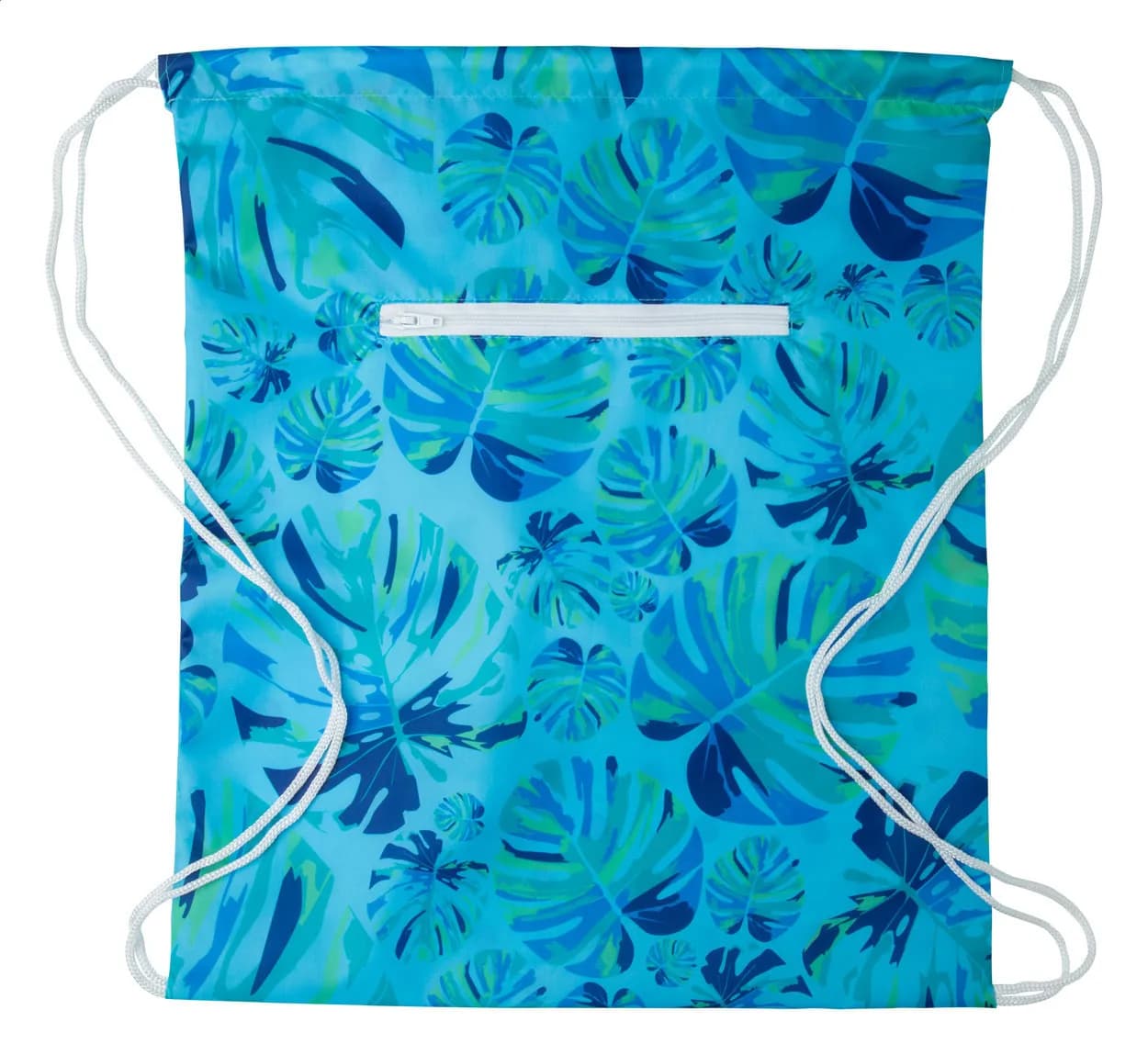 Individueller Turnbeutel - CreaDraw Zip - weiß (-01)