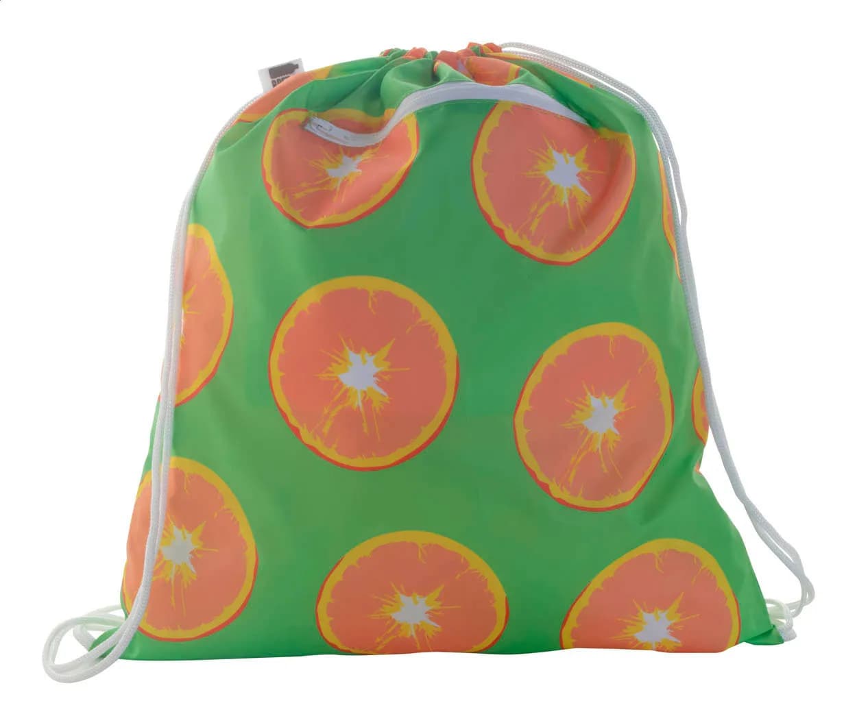 Individueller Turnbeutel - CreaDraw Zip RPET - weiß (-01)