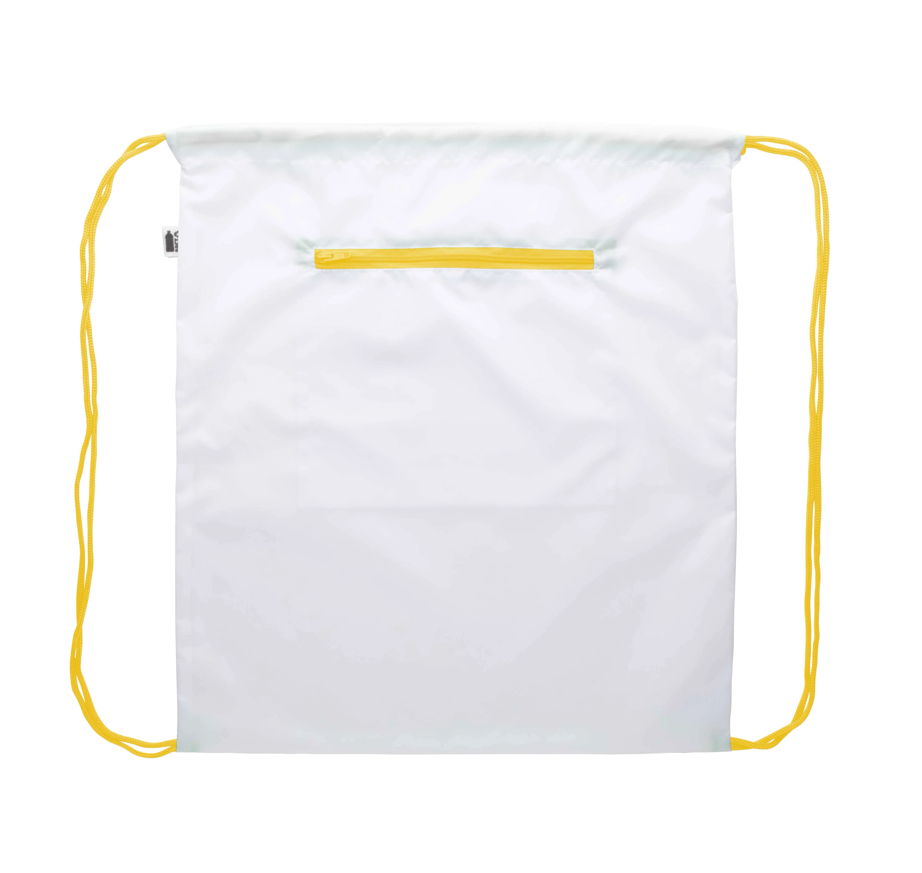 Individueller Turnbeutel - CreaDraw Zip RPET - gelb (-02)