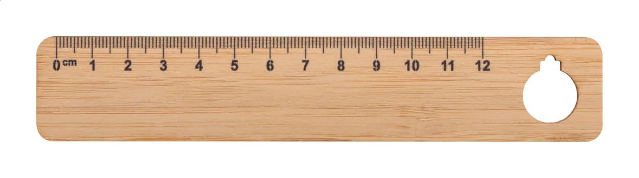 Bambuslineal, Tannenbaum - Lopsmarka - natur (-C)