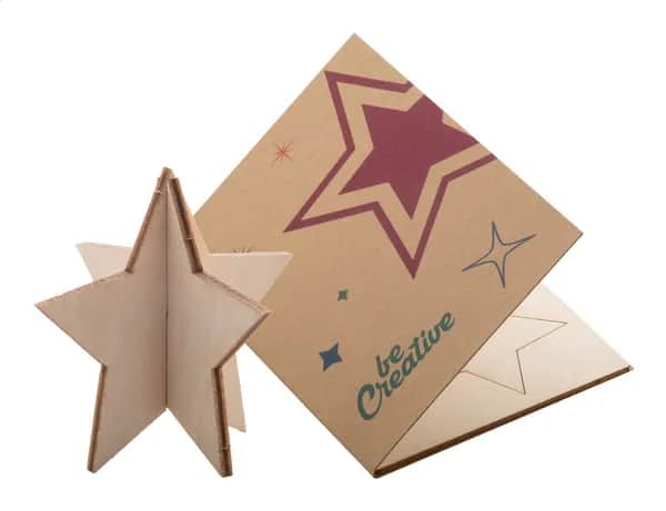 Weihnachtskarte, Tannenbaum - Creax Eco - natur (-B)