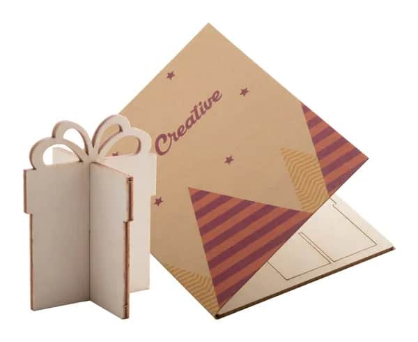 Weihnachtskarte, Tannenbaum - Creax Eco - natur (-D)