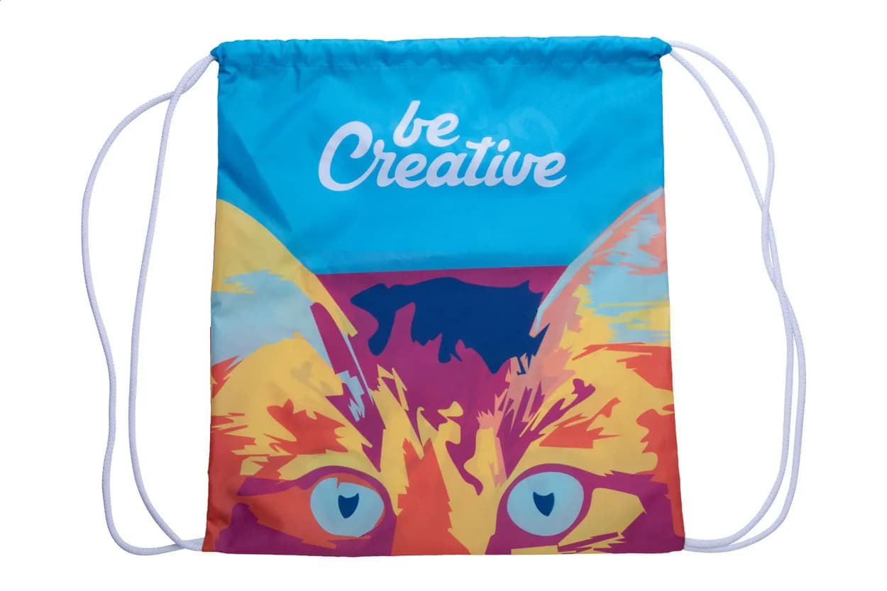 Individueller Turnbeutel - CreaDraw - weiß (-01)