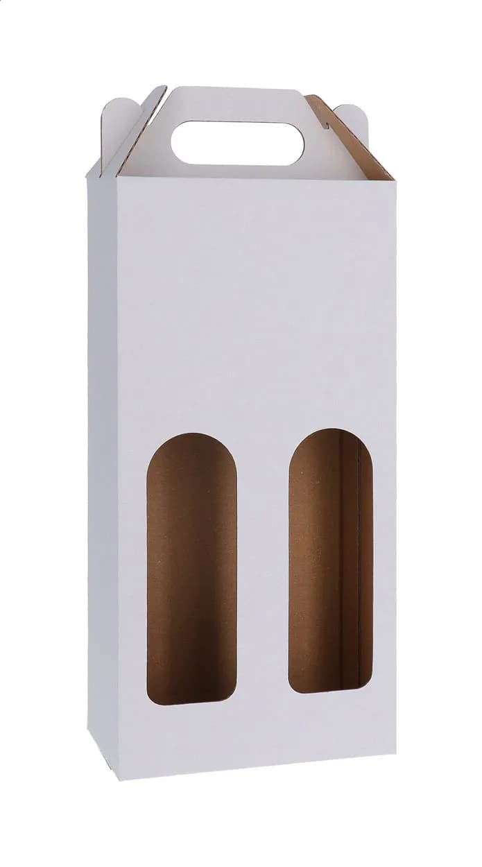 Weinkarton - CreaBox Wine D - weiß